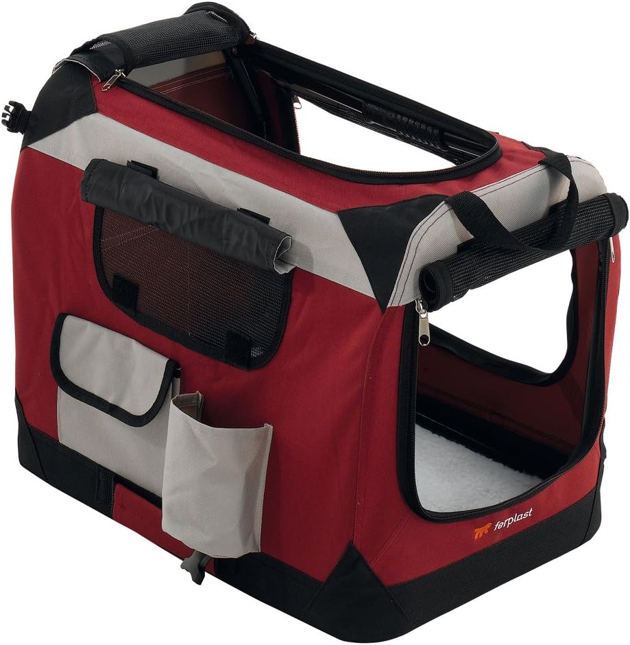 Ferplast Holiday 6 Dog Portable Kennel, 70 x 52 x 52 cm