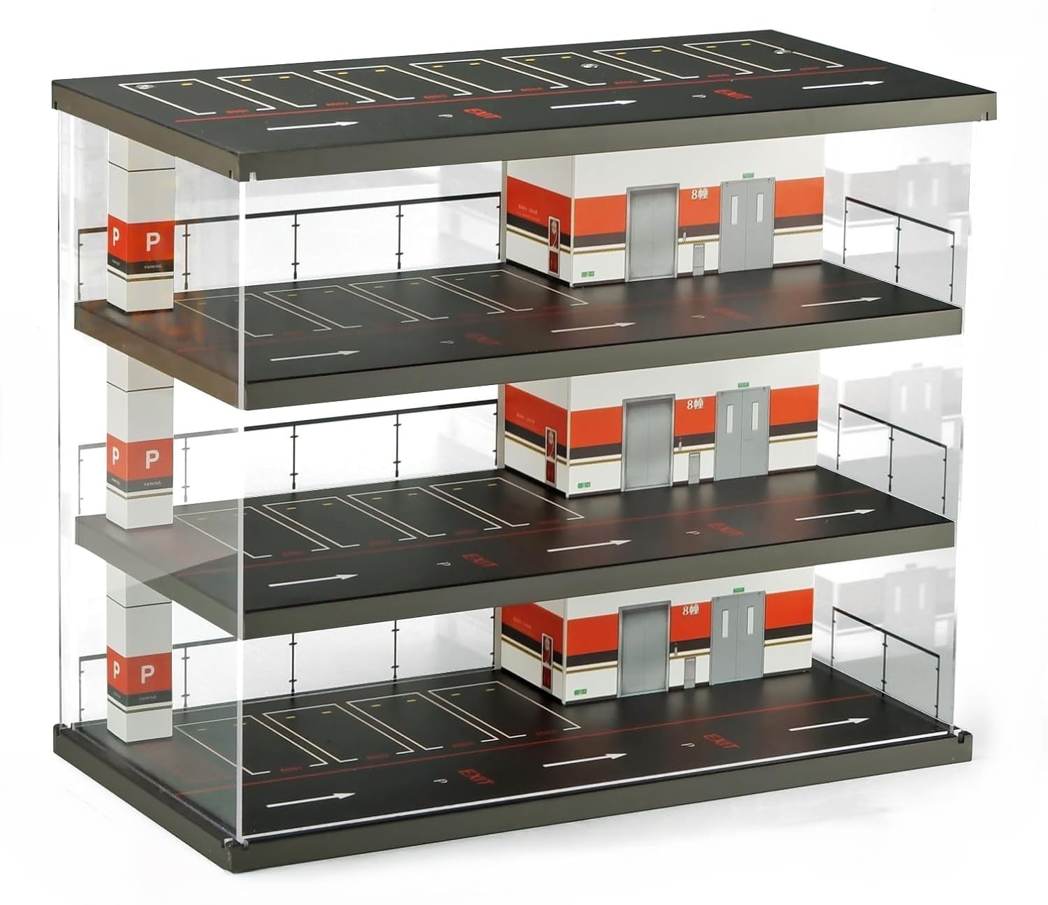 Amazon.com: 1/64 Scale Diecast Car Diorama Garage Parking