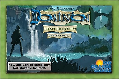 Rio Grande Games Dominion: Hinterlands 2ª Edición Paquete de actualización - 9 cartas (RIO626)