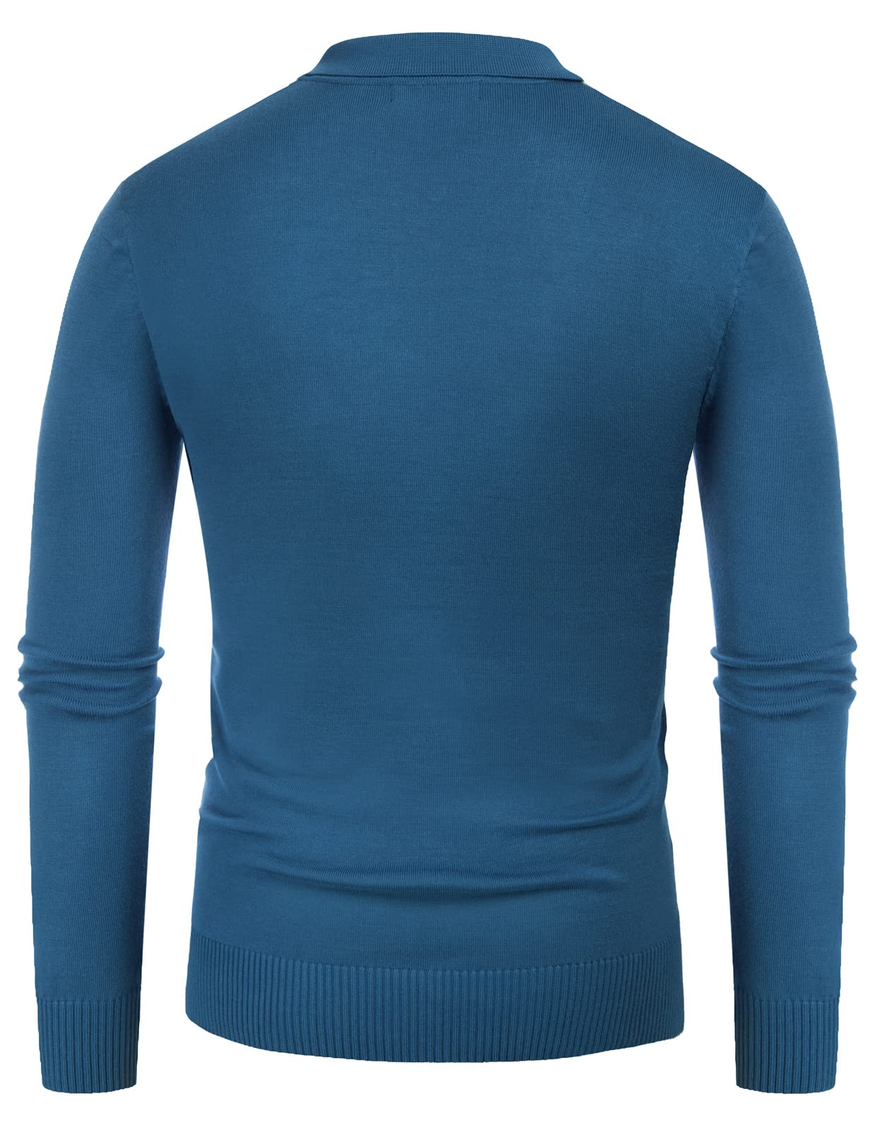 PJ PAUL JONES Polo da uomo, vintage a righe con bottoni, camicia da golf in maglia