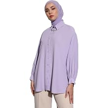 Modanisa Oversized Silk Oversized Tunic Yonca