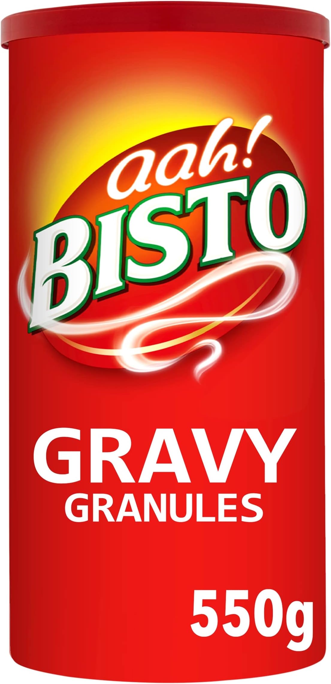 Bisto Flavoursome & Delicious Beef Gravy Granules for Hearty Family Mealtimes, 550 g Drum (Pack of 1)
