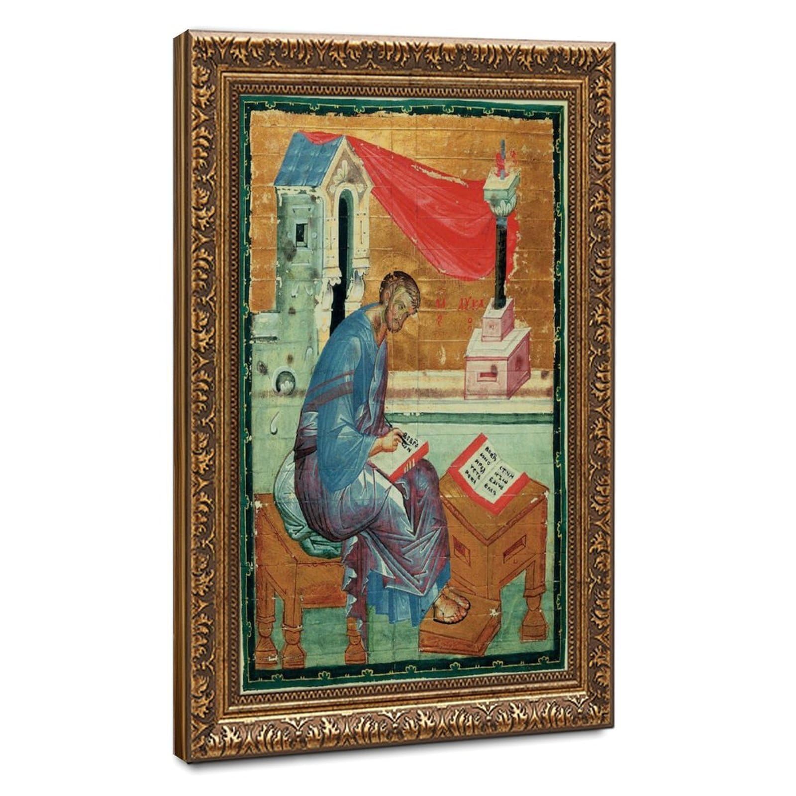 WCYB Saint Luke The Evangelist Andrei Rublev Posters Prints Canvas Deco Paintings Wall Art Hangable Frame 12" L X 18" W