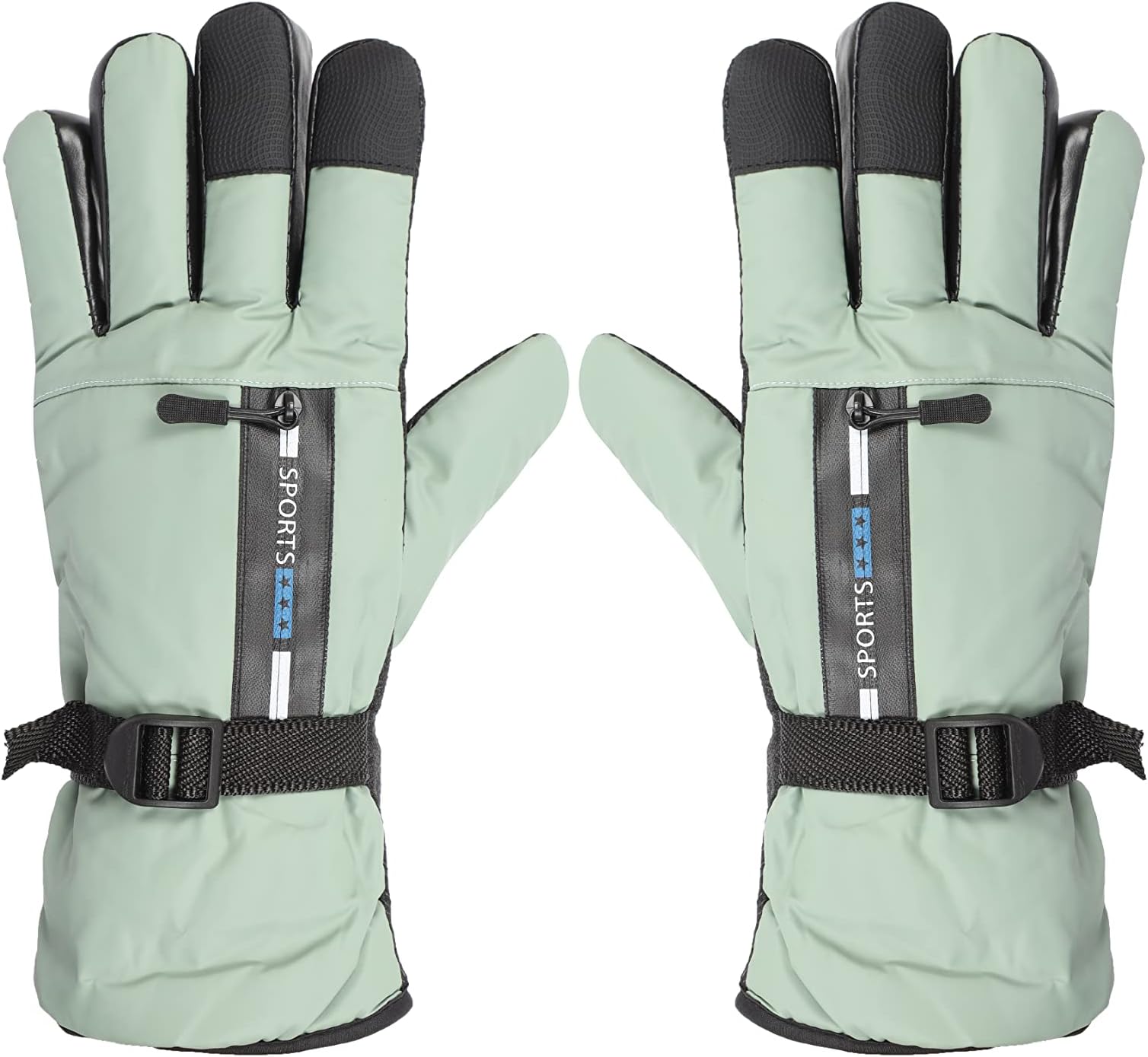 FabSeasons Unisex Warm Winter Gloves For Men & Women, with Faux Fur thermal lining inside
