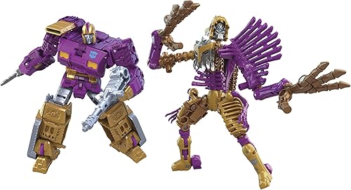 Transformers Generations Legacy Wreck N Rule Collection - Impactor y husillo del universo cómico a partir de 8 años 55 pulgadas exclusivo de Tienda