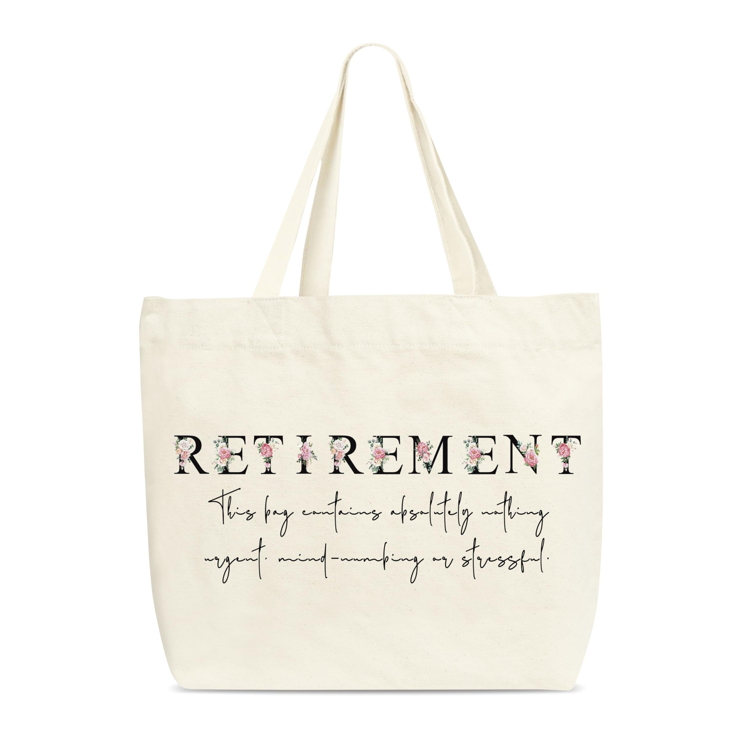 Zcsni Retirement Tote Bags, Going Away Gifts For Colleagues, Retired Gifts For Women Friend Coworker Leader Teacher Grandparents, Retirement Themed