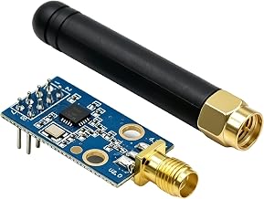 CC1101 433MHz Module, CC1101 Wireless Module with SMA Antenna 1.9-3.6V Low Power Transceiver for STM32 Remote Control IoT Wireless Network Sensor Industrial Projects and Home Automation