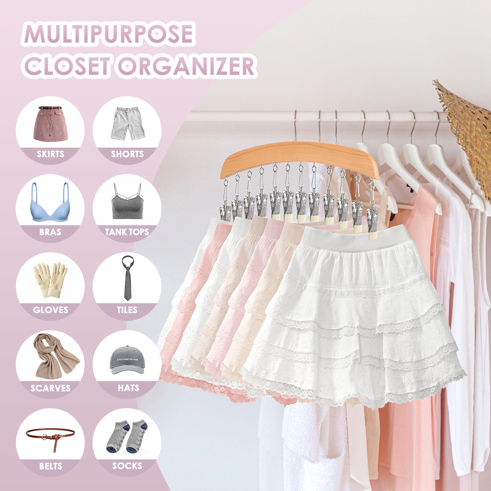 MEILIDY Pants Clothes Hangers