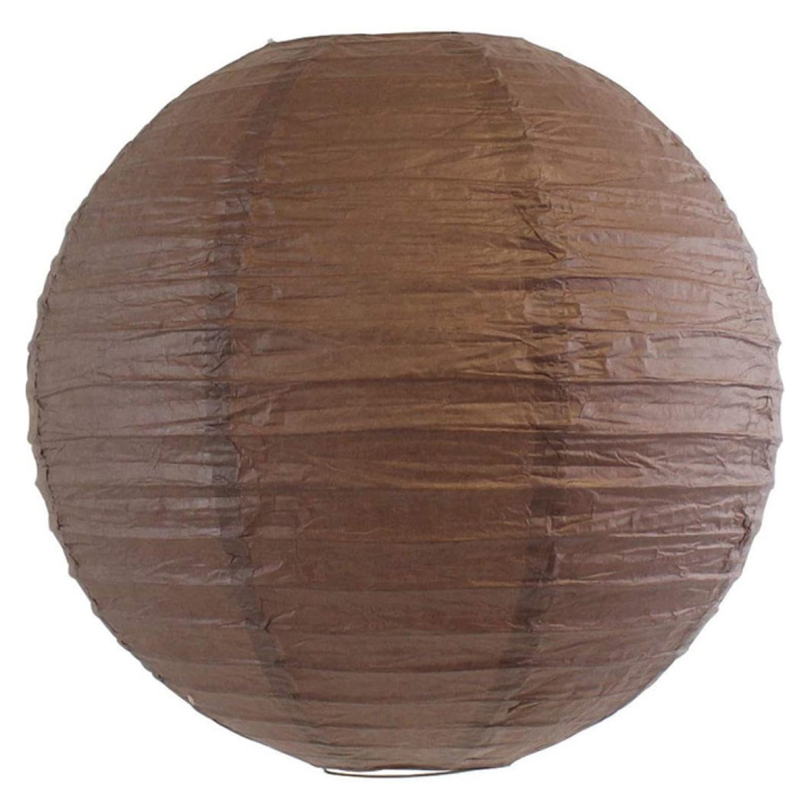 Asian lantern, Chinese Paper Lantern Mix Size Colorful Round Hanging for Wedding Party Classroom Home Decoration(Brown,10 Inch)