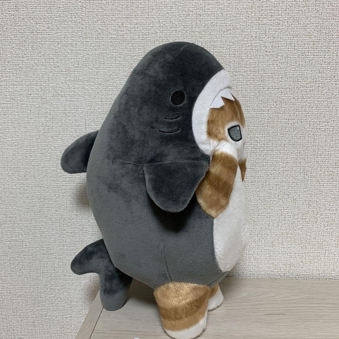 Amazon.co.jp: モフサンド サメにゃん BIG ぬいぐるみ ?上手に