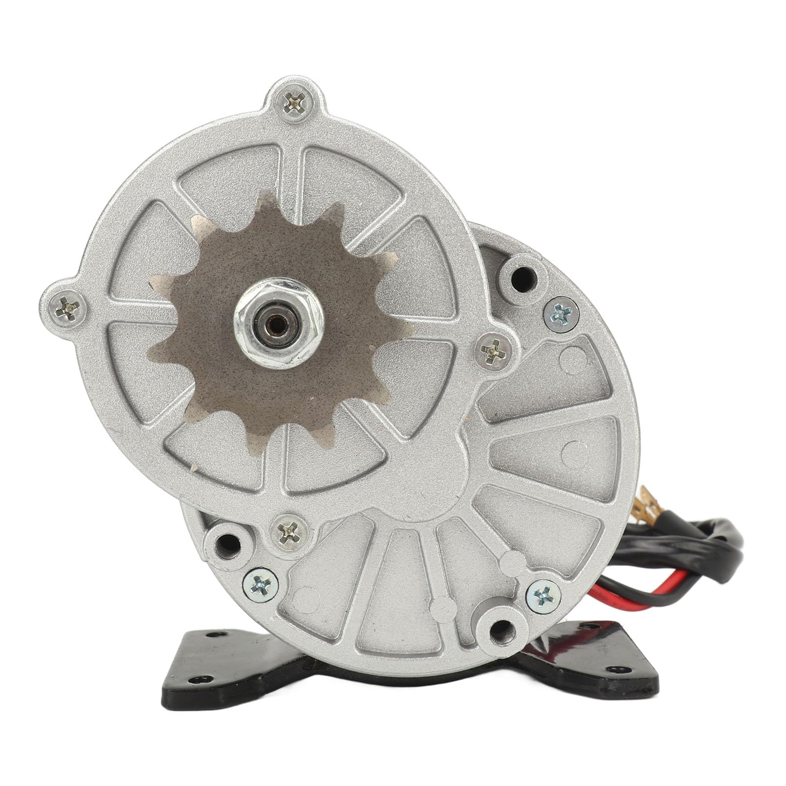 Silnik elektryczny, 12 V, 500 W, aluminium, 11-zębowy silnik redukcyjny do motocykli