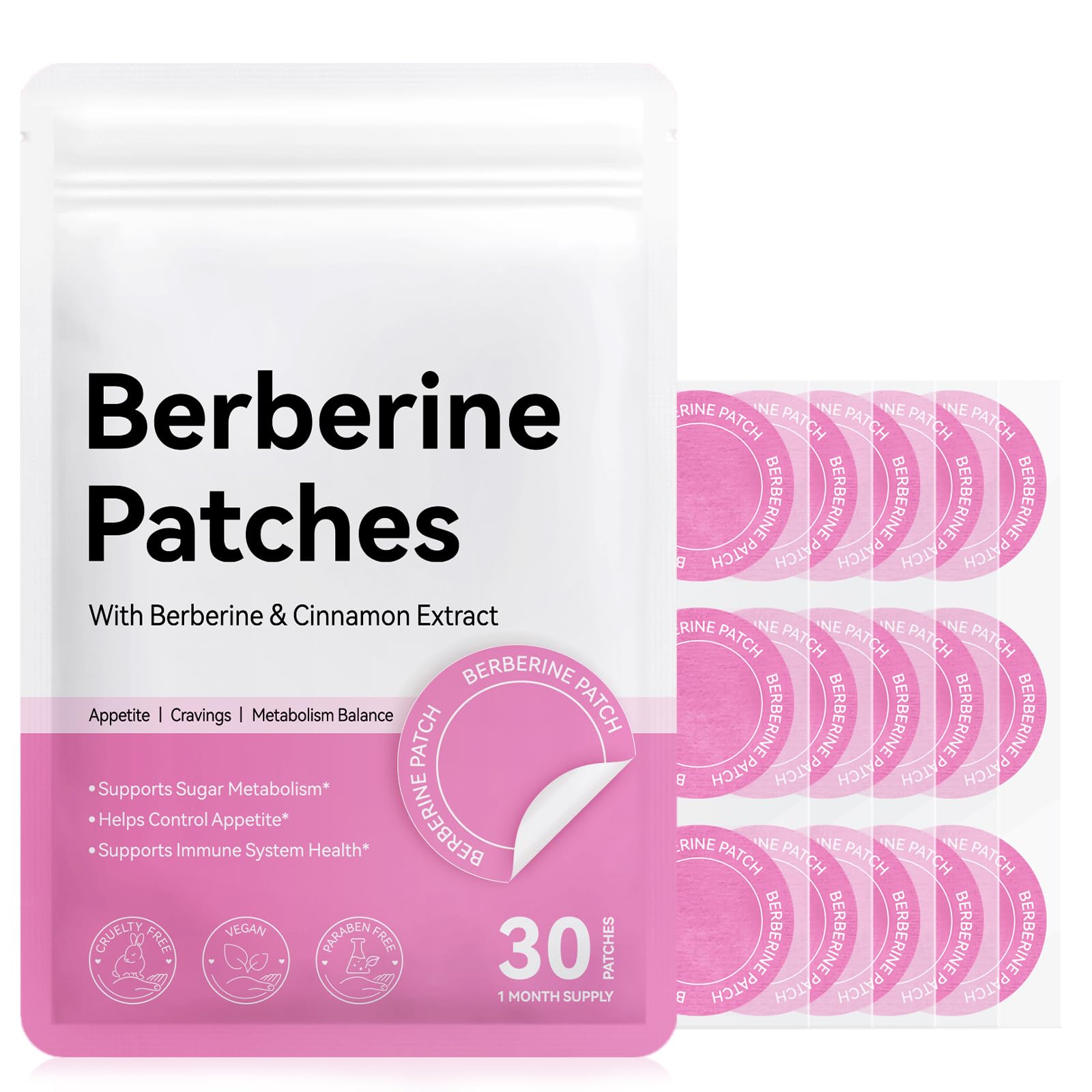 Amazon.com: Berberine Patches Extra Strength for Women & Men, 8 Amazon.com: Berberine Patches Extra Strength for Women & Men, 8