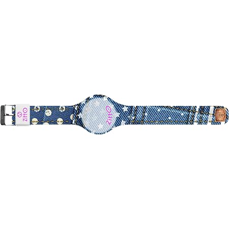 Orologio digitale unisex piccolo ZITTO JEANS STREET EDITION in silicone blu  jeans DOTSNSTARS-MINI-KF : Amazon.it: Orologi