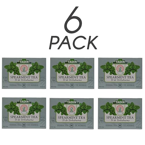 Tadin, Té Yerbabuena 24 Bolsas