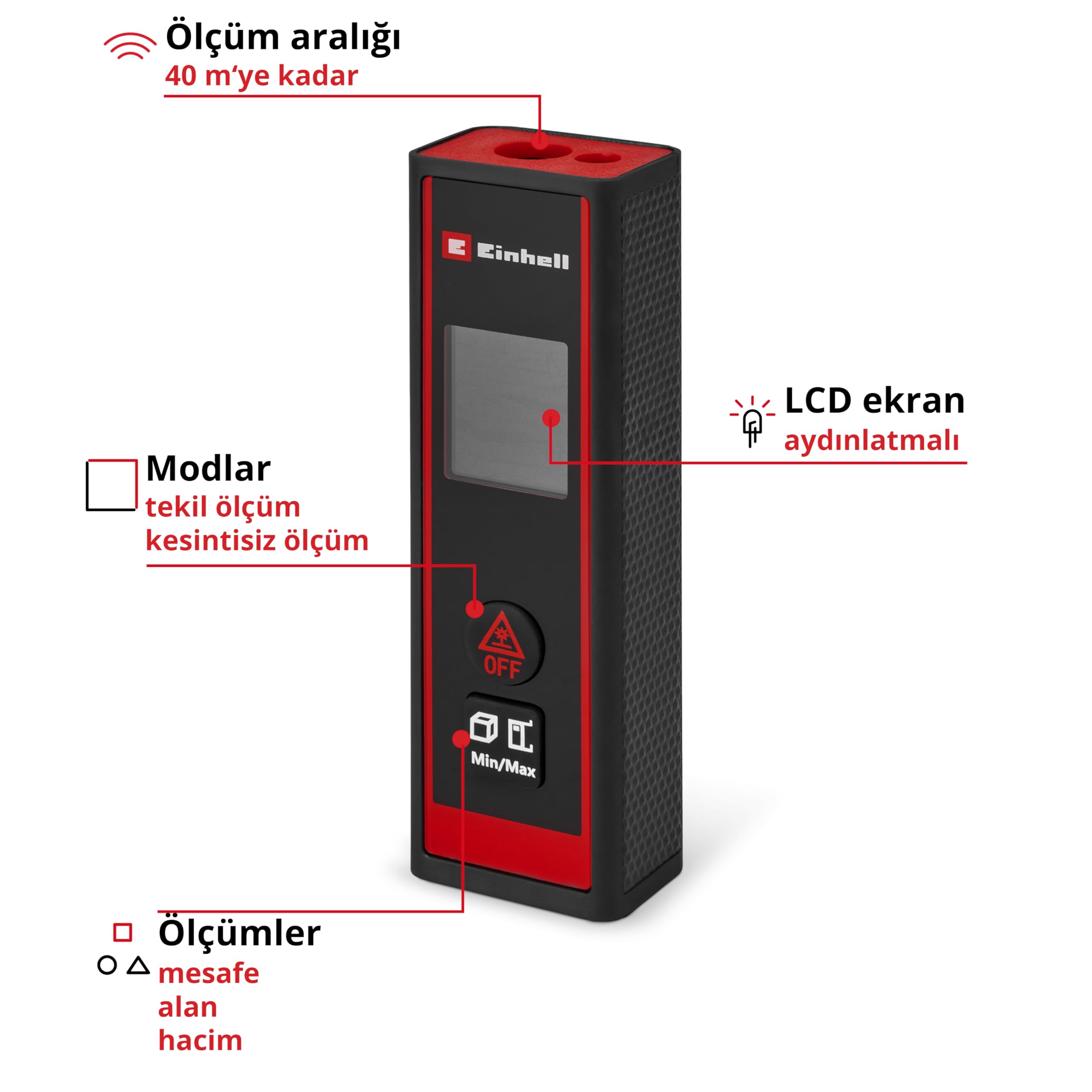 Einhell Lazer Ölçüm Aleti TC-LD 40 R 2270078