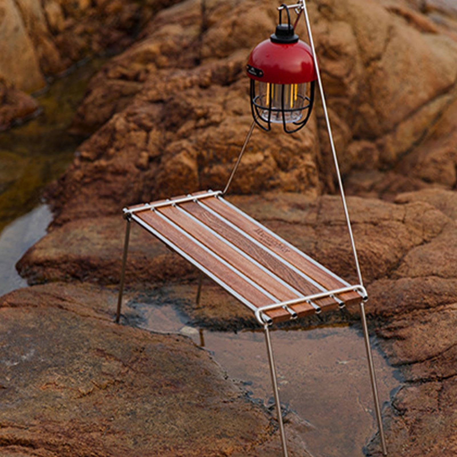 Estantería plegable para camping, estanterías plegables para camping
