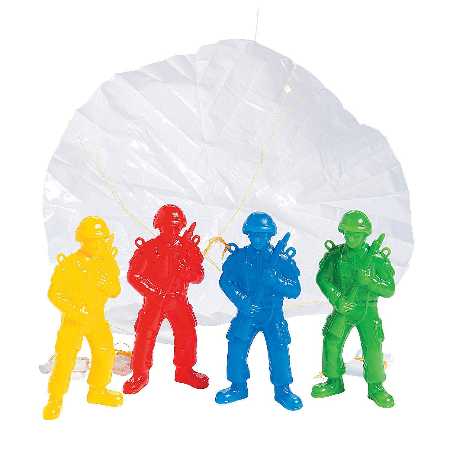 VP PARATROOPERS, 4-1/4 (10PC/PBH)6PBH/UN - Toys - 60 Pieces