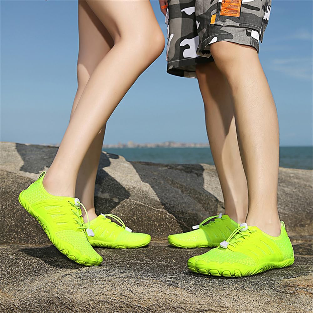 Wasserschuhe für Herren und Damen, Unisex-Duschen-Schuhe,Fingerschuhe，Fitnessschuhe，Paar-Schuhe Strandchuhe, schnell trocknende Wasserschuhe, Schwimmschuhe, Surfschuhe, Bachwander Größe 35-46