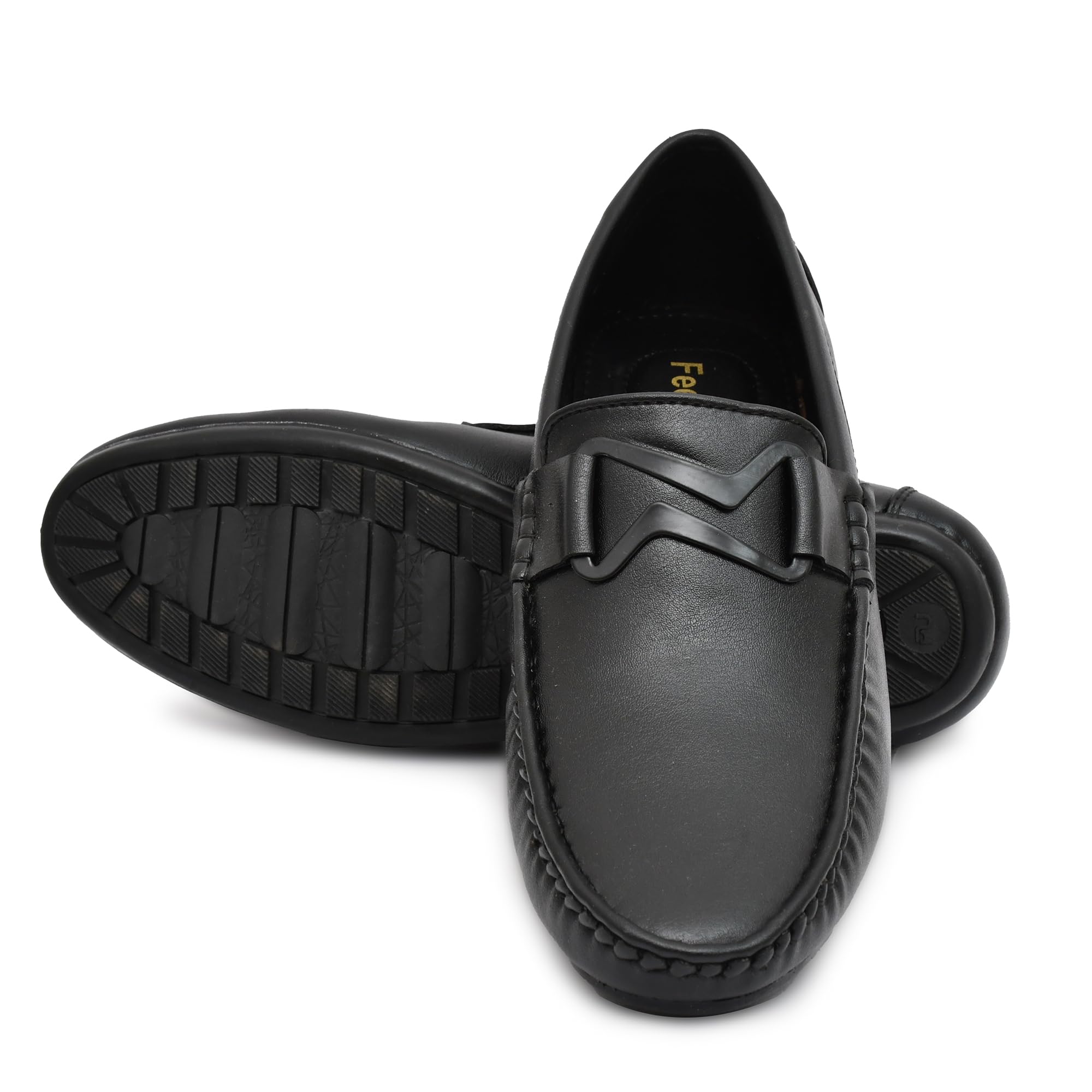 feel alive Men's Formal and Casual Stylish Loafer Slip-on Shoes-picture-2