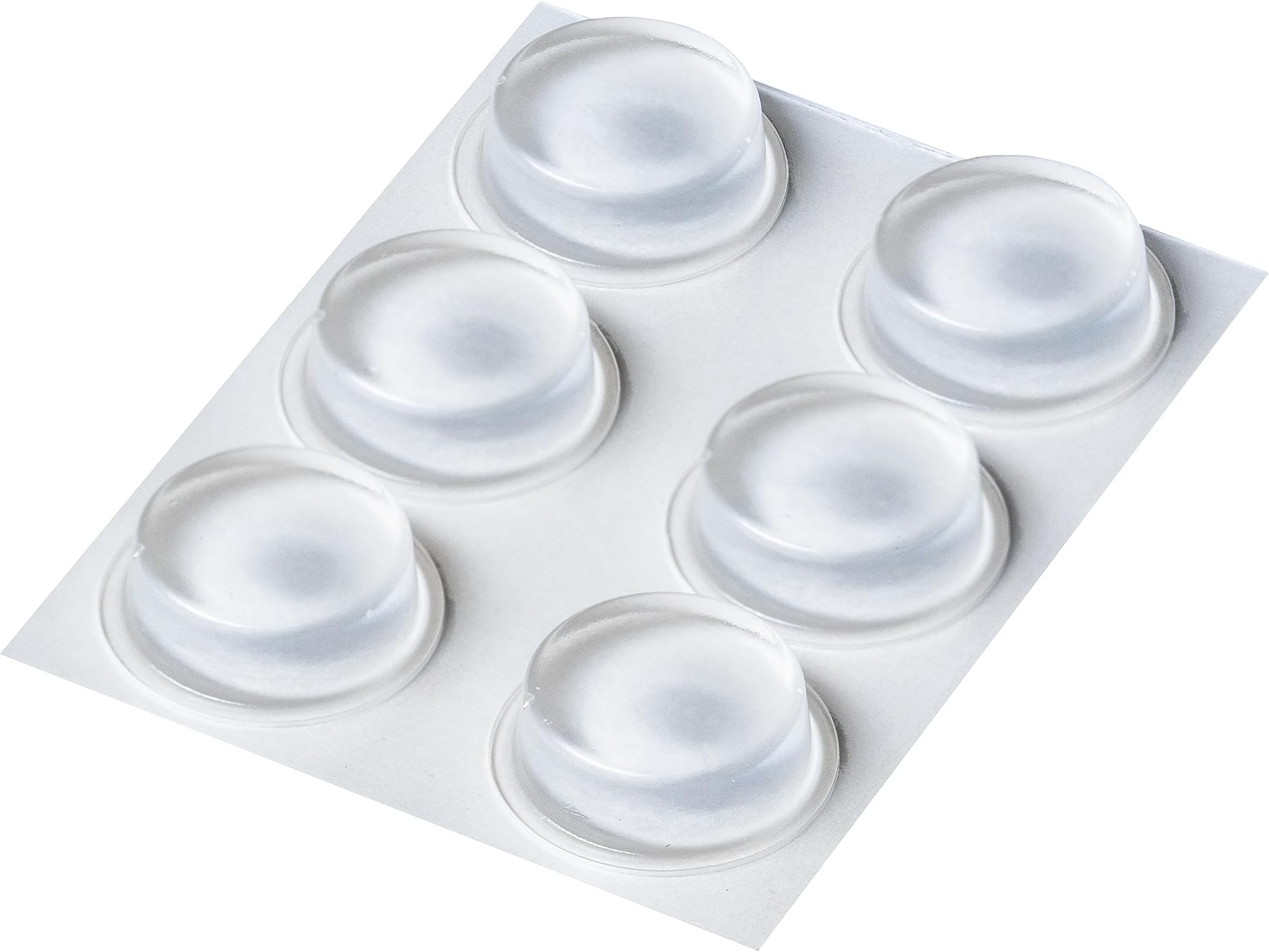 Happy Bananas Clear Self Adhesive Flat Bumper, Rubber Feet for Worktop