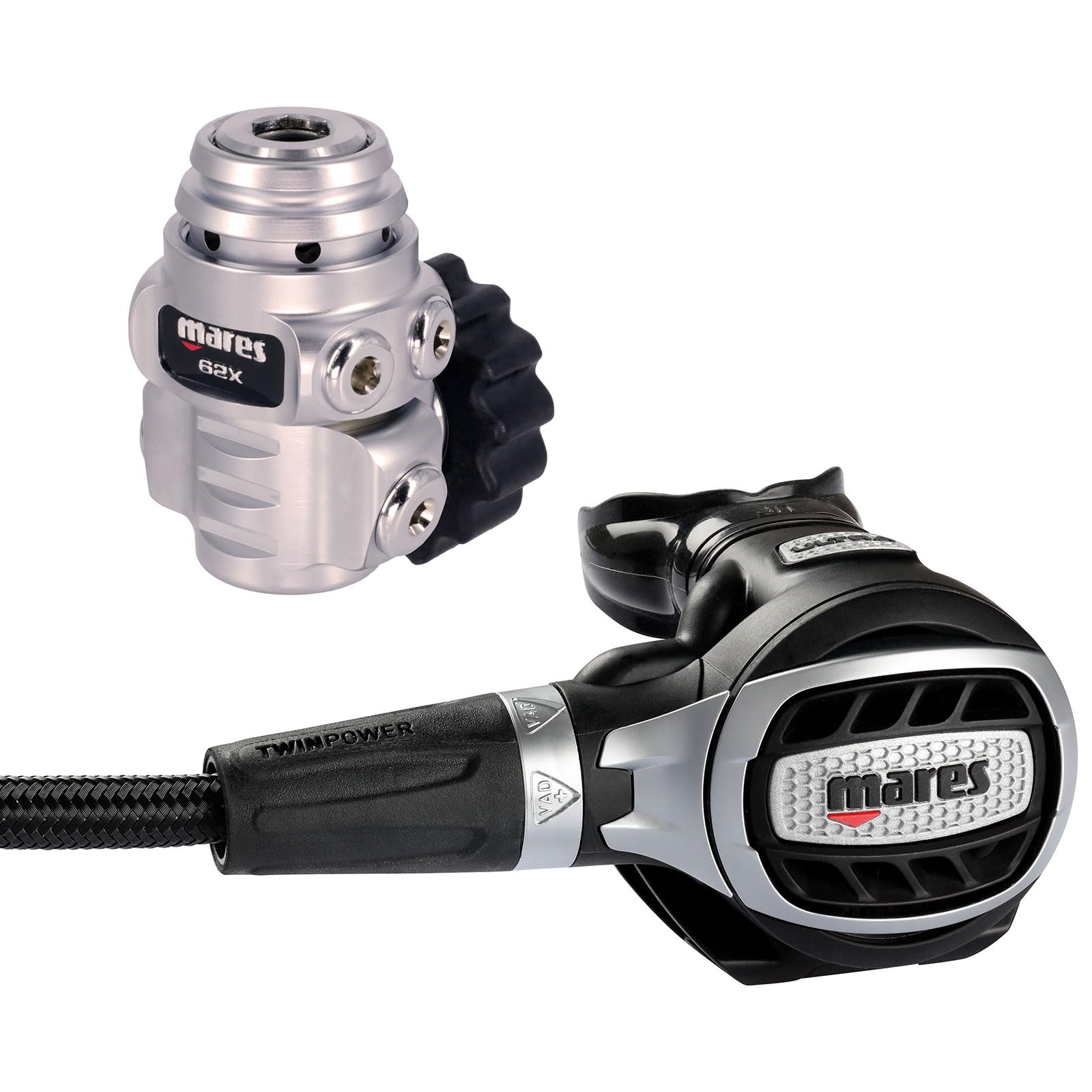 Mares Ultra 62X Scuba Diving Regulator Set - First & Second Stage, DIN