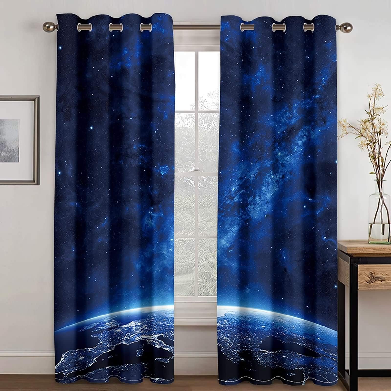 Rideau occultant contre la chaleur et la lumière du jour pour chambre