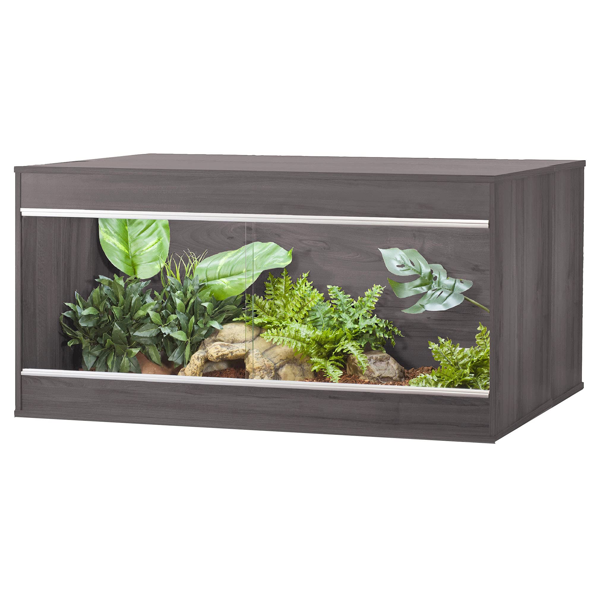 VivexoticRepti-Home (AAL) Bearded Dragon Vivarium Large Grey (PT4183) 120 x 62.5 x 62.5cm