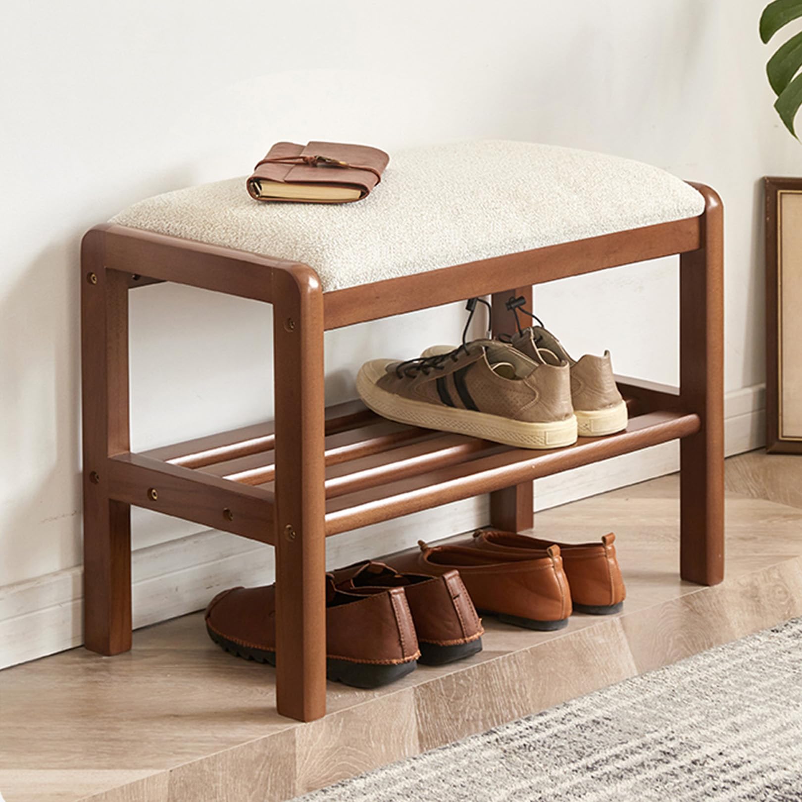 Zapatero Con Asiento SONGMICS Banco De Zapatos, Banco De