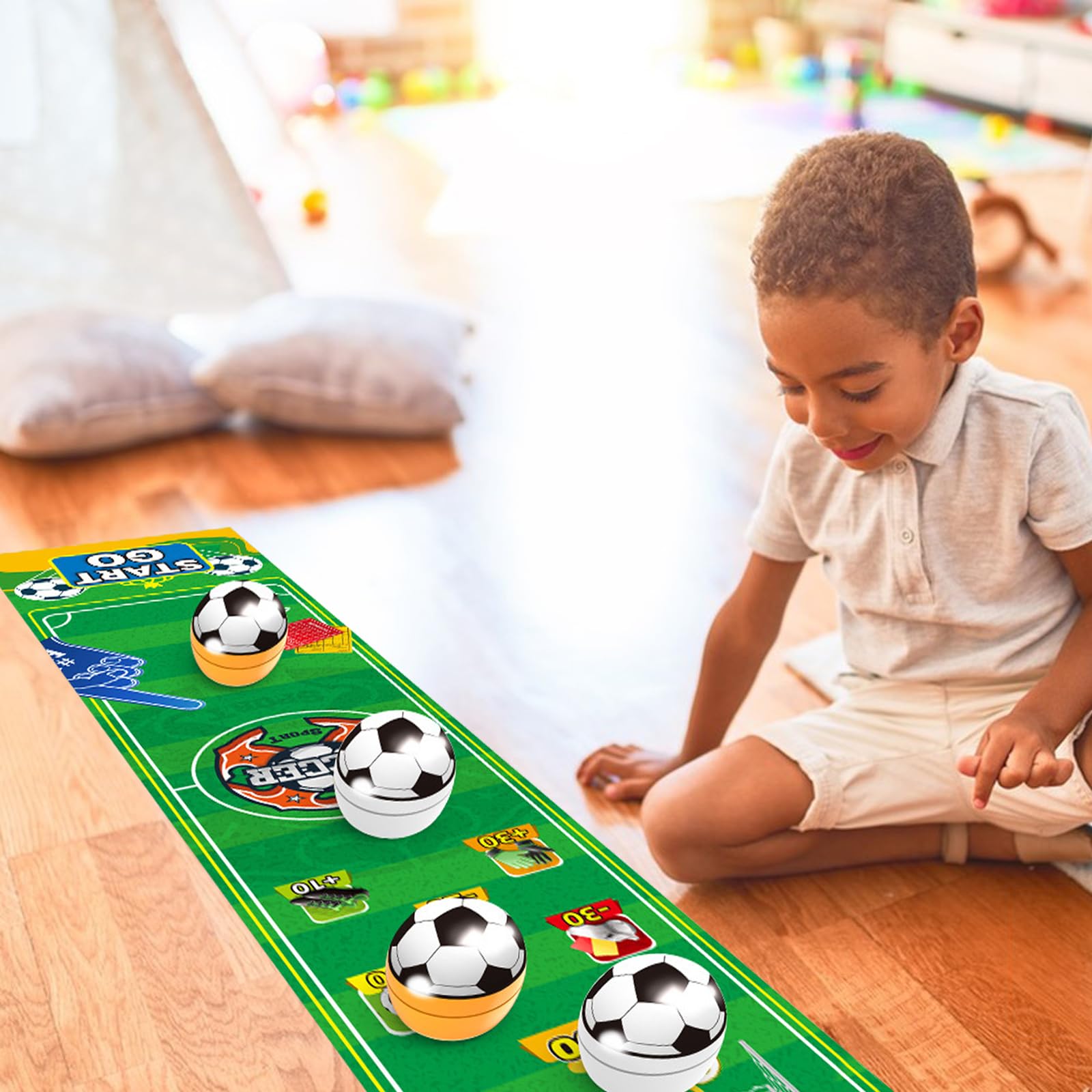 Lotvic Tabletop Game For Family Party, Tabletop Football Board Games, Tabletop Curling Game, Multifunction Table Shuffleboards, Family Indoor - View #5