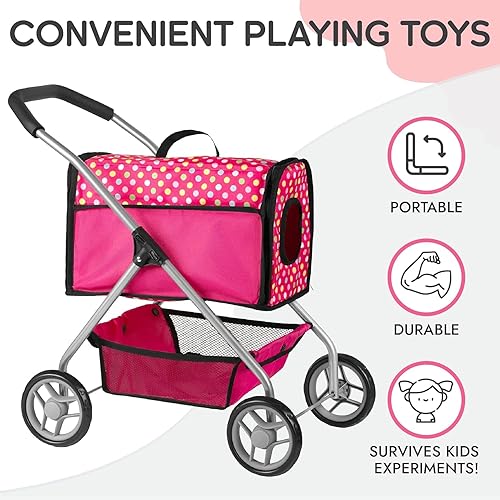 Miniatura 4 de Cochecito de muñeca para cachorros, juguete electrónico de peluche con control remoto para cachorro, cantar, caminar, ladrar, mover la cola,