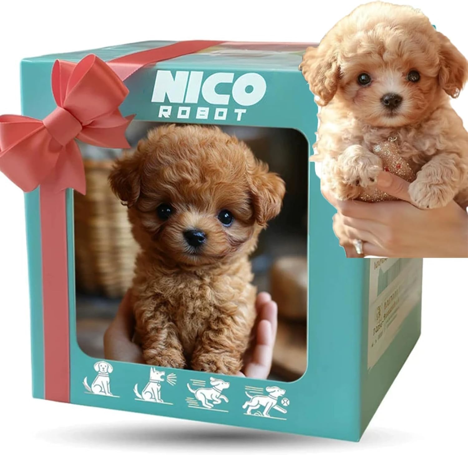 Buy pokreti 2025 New Robot Dog, Ai Realistic Robot Puppy, Nico