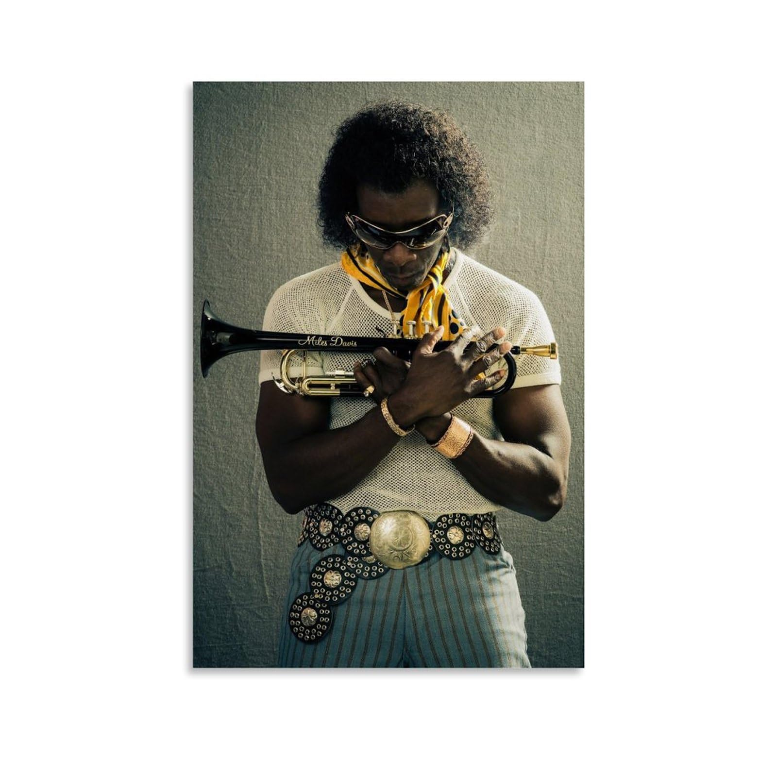 Amazon.com: RJETZMU Miles Davis Jazz Musician Poster Art