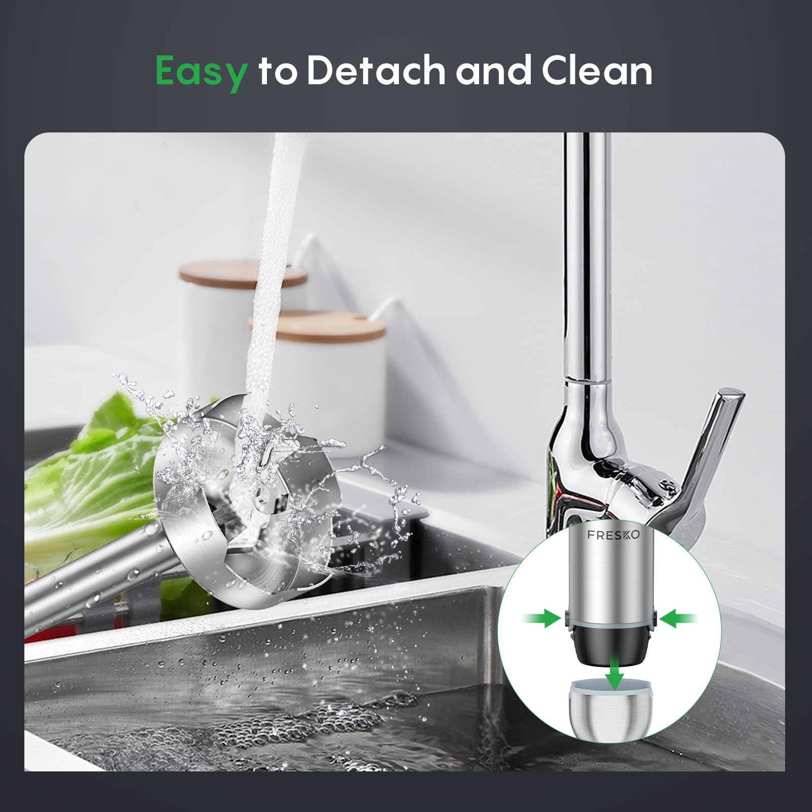 FRESKO Stabmixer, 1000W Edelstahl pürierstab mit 12 Geschwindigkeitsstufen, TURBO-Taste, 700ml Becher mit Deckel für die Zubereitung von Soße, Babynahrung und Suppe