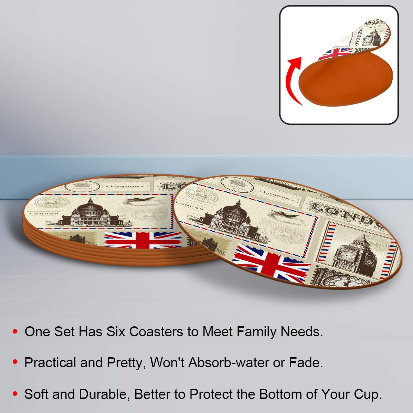 Set 50 Sottobicchieri Assortiti Da Pub Britannici - Autentici Souvenir Da Bar, Ideali Per Collezionisti