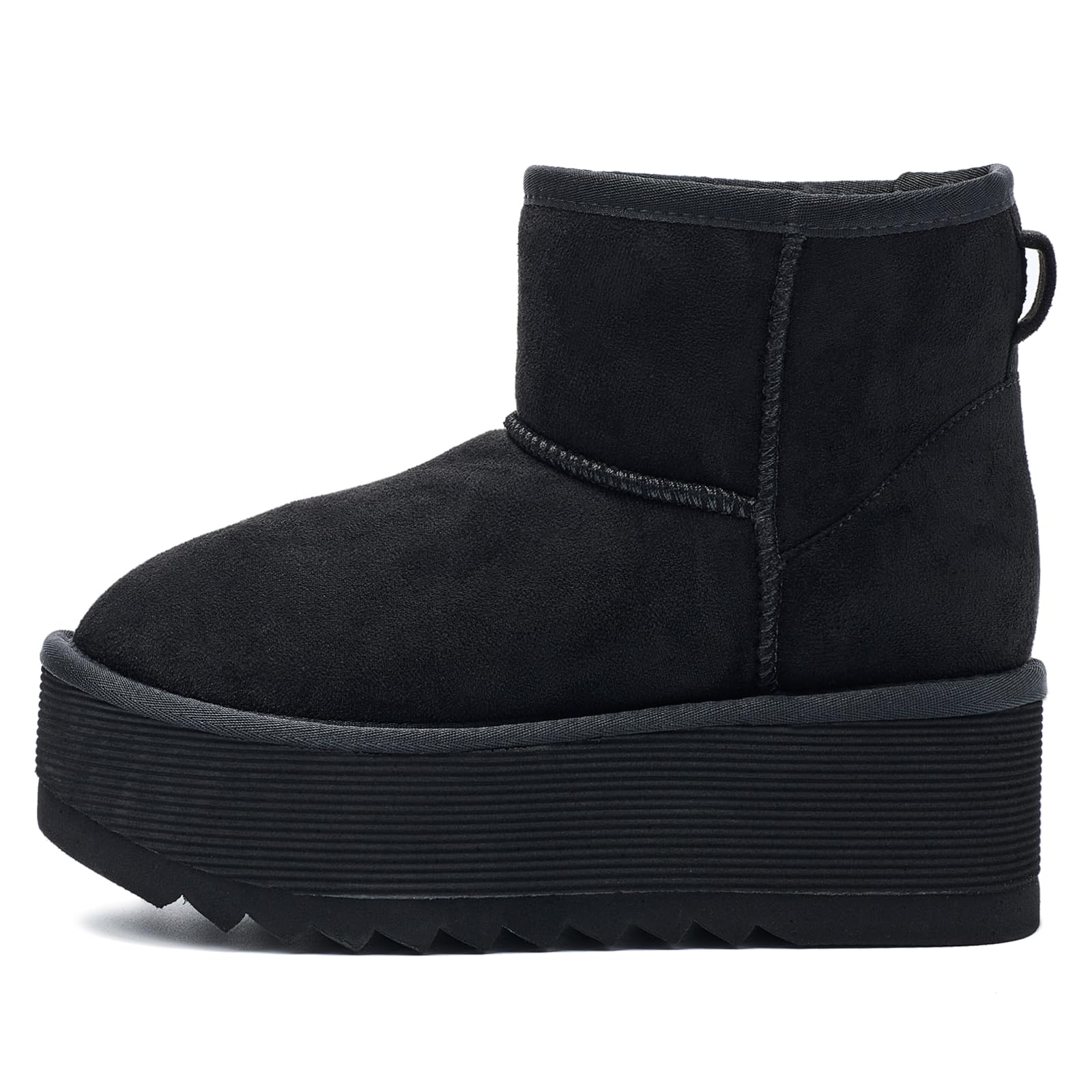 Shenduo Mujer Invierno Botines Nieve y Suela Gruesa