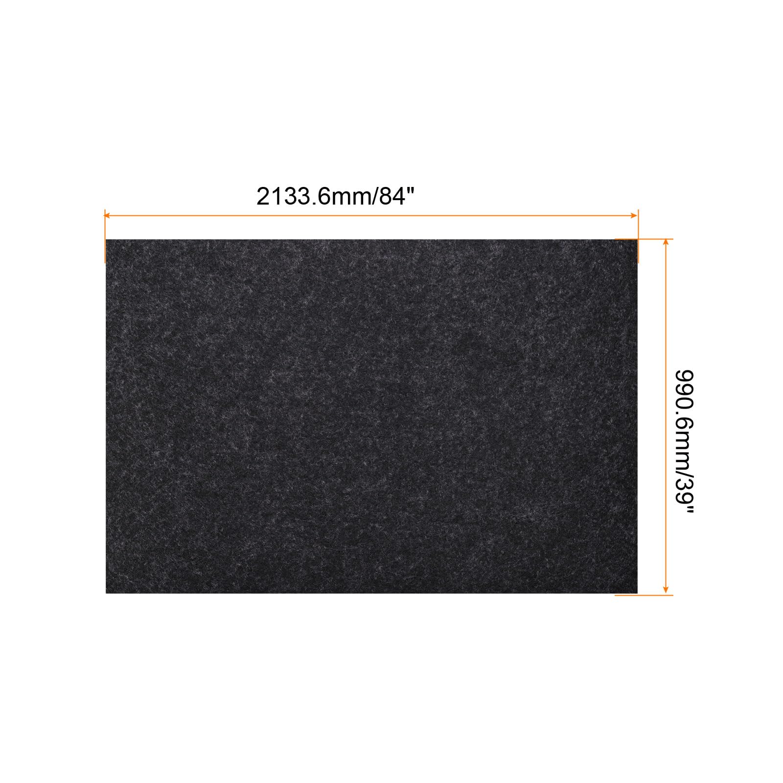HARFINGTON BBQ Under Grill Mats 39 x 84 Inch Non Stick Reusable Grill Pad Fireproof Waterproof Floor Mats for Outdoor Grilling Decks and Patios Protector