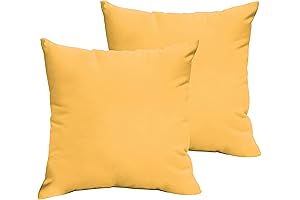 Brighten Your Outdoors: Sunflower Yellow Sunbrella Pillows