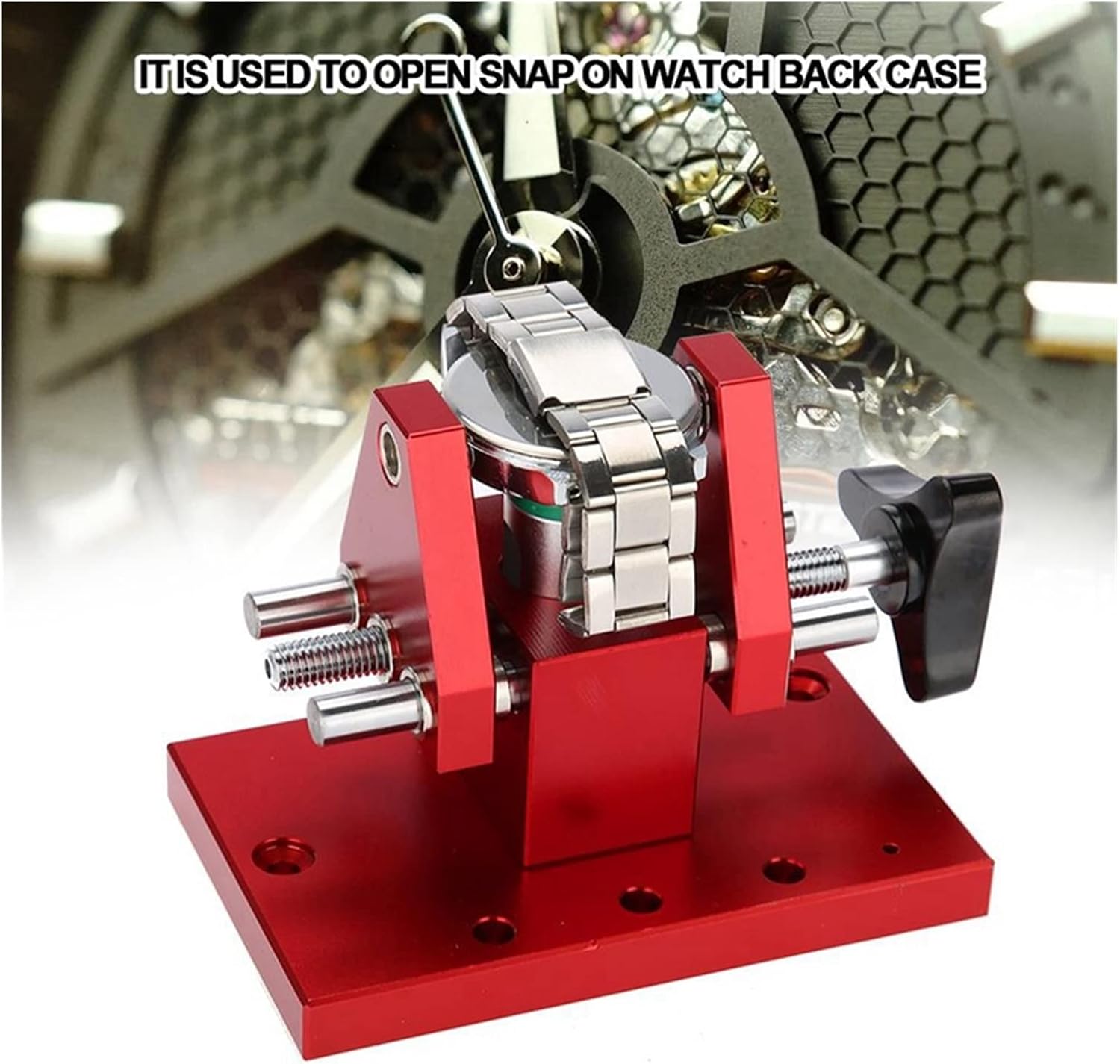 HOYACRYSTAL製オクタゴン置き掛け時計 HOYA 時計