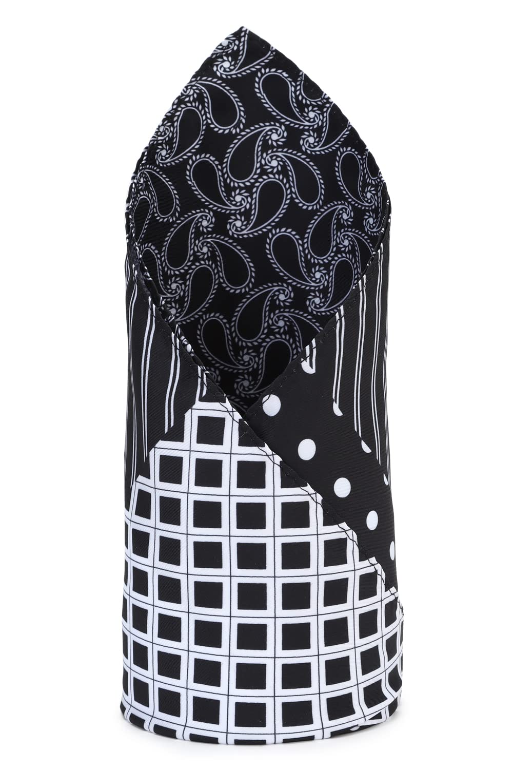 van heusen Black Pocket Square-picture-24