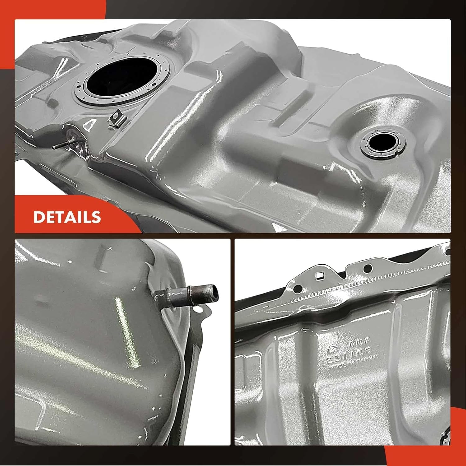 A-Premium Fuel Tank with Lock Ring & O-Ring Compatible with Toyota RAV4 2006-2012, Gas, Replace# 77001-42181, 77001-42190