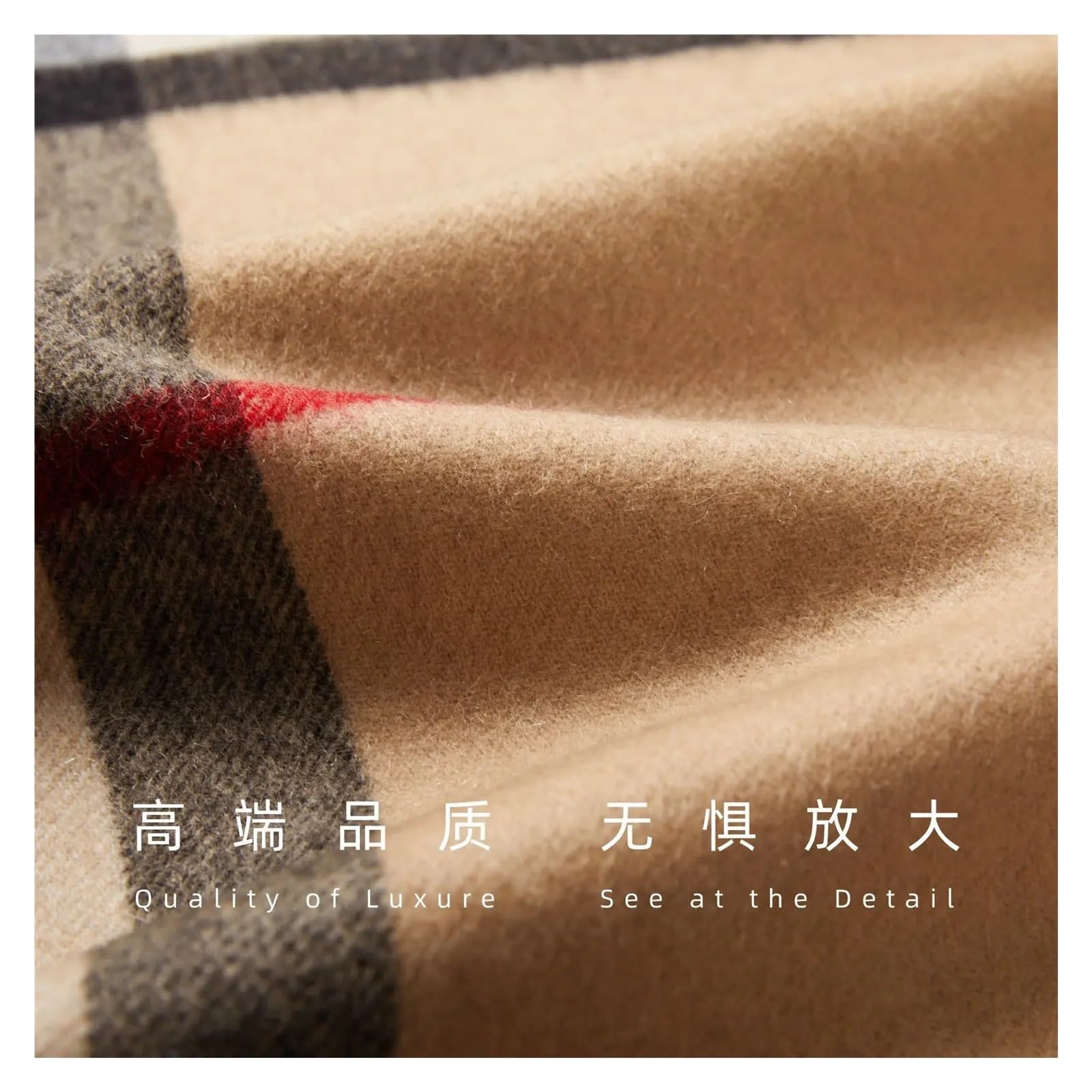 100% Bufanda de Lana de Cordero for Hombre y Mujer, Chal térmico Suave de Lana Pura for Invierno y otoño, Bufanda clásica Simple con borlas for Hombre y Mujer(WJ1089-shenhui15)