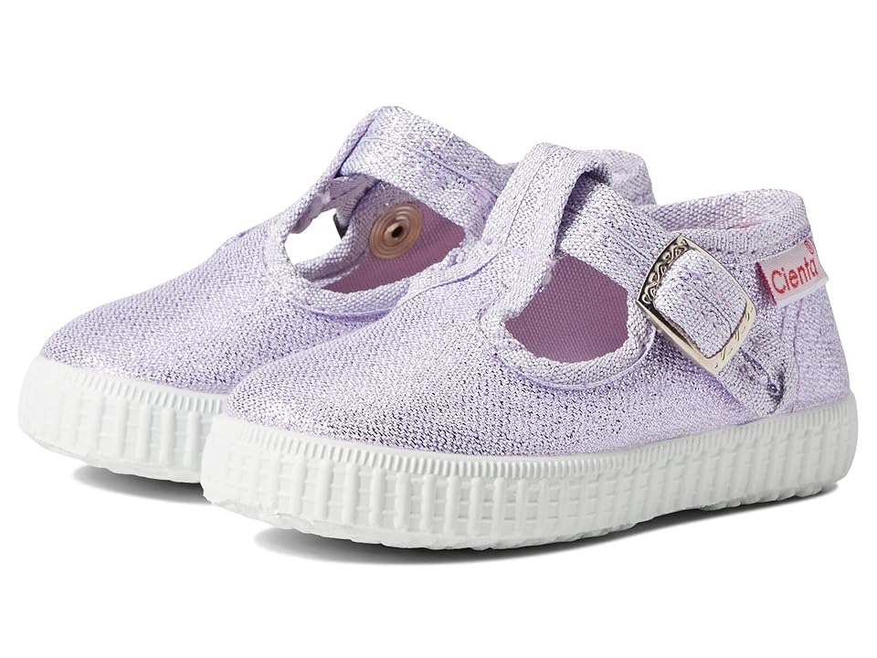 Cienta Kids Shoes 51083 (Infant/Toddler/Little Kid/Big Kid) (Lilac Sparkle) Girl's Shoes INTERNATIONAL SHIPPING