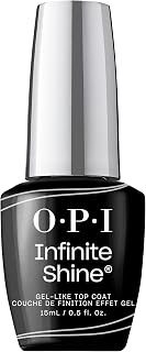 OPI Infinite Shine Base Coat: Vegan Clear Primer for Gel-Like Shine, Long-Lasting Nail Protection Up to 11 Days
