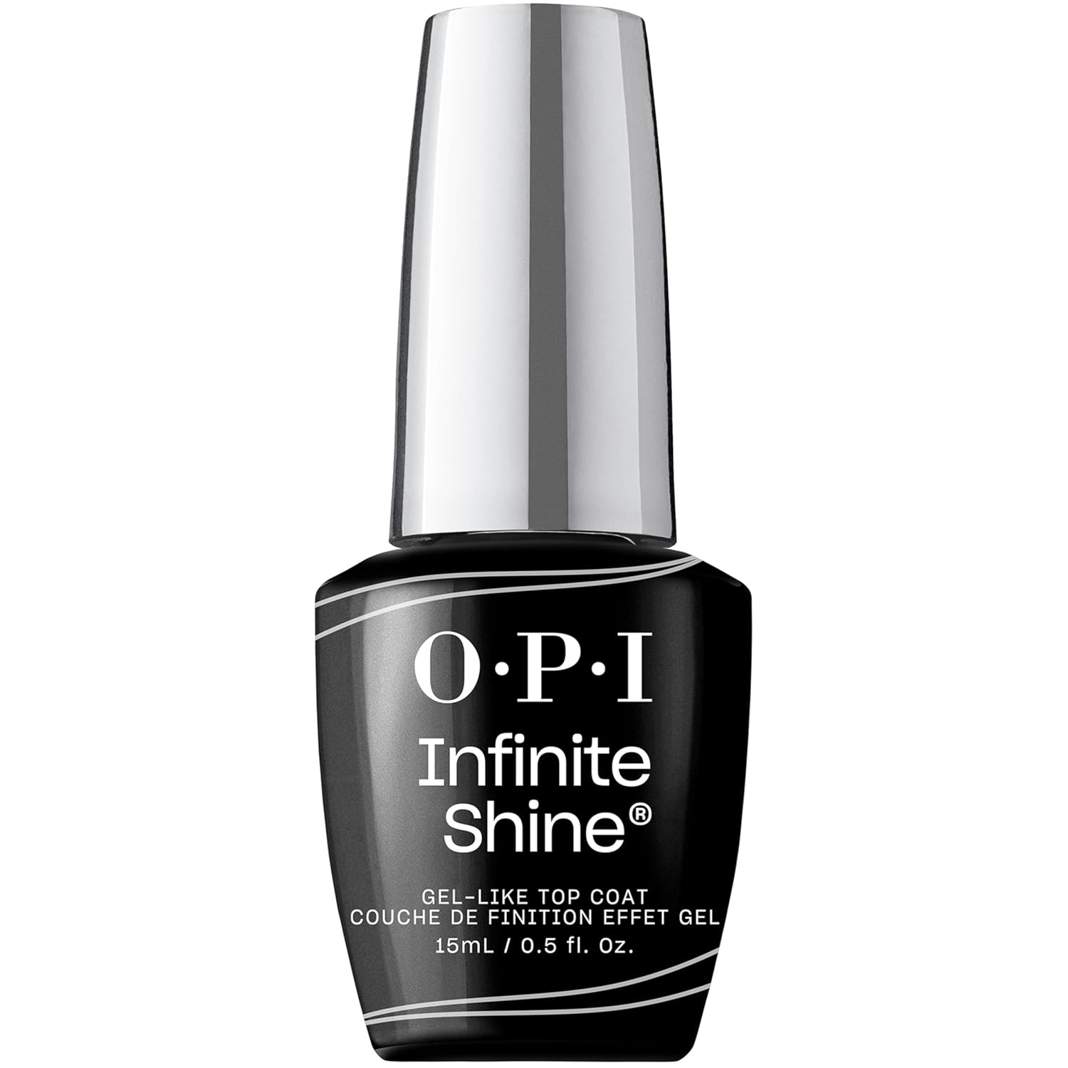 OPI Infinite Shine Base Coat: Vegan Clear Primer for Gel-Like Shine, Long-Lasting Nail Protection Up to 11 Days