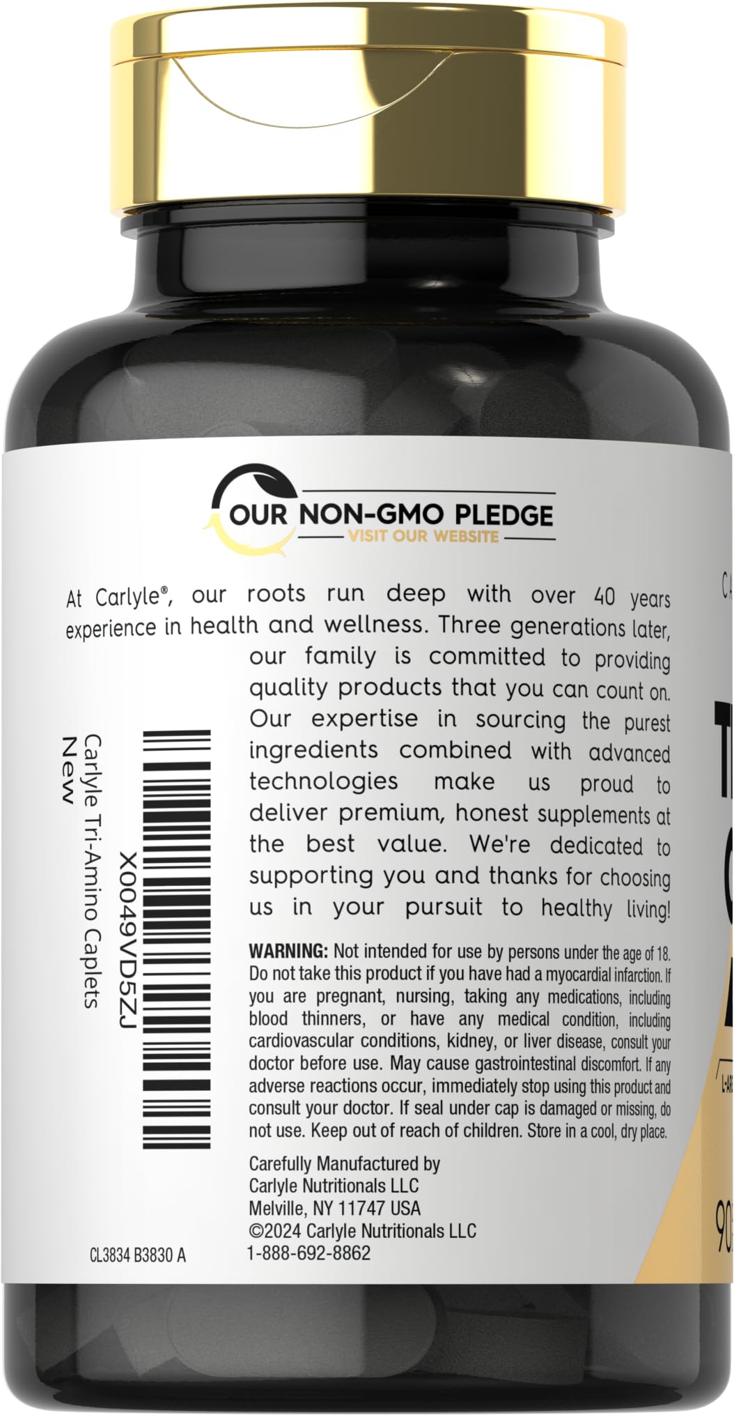 Amazon.com: Carlyle Tri-Amino L-Arginine L-Ornithine L-Lysine Supplement | 90 Caplets Amazon.com: Carlyle Tri-Amino L-Arginine L-Ornithine L-Lysine Supplement | 90 Caplets