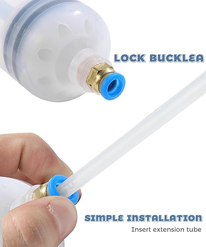 Miniatura 4 de Bomba extractora de aceite, accesorios para automóvil, bomba de transferencia de fluidos de 200 CC con manguera larga y tubos de extensión, jeringa