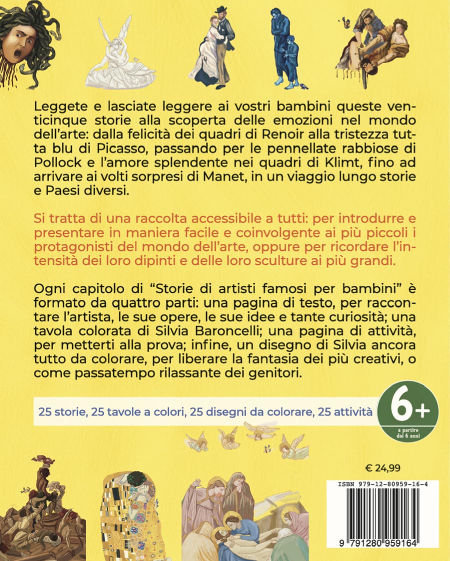 Storie di artisti famosi per bambini (e per genitori curiosi). Le emozioni nell'arte