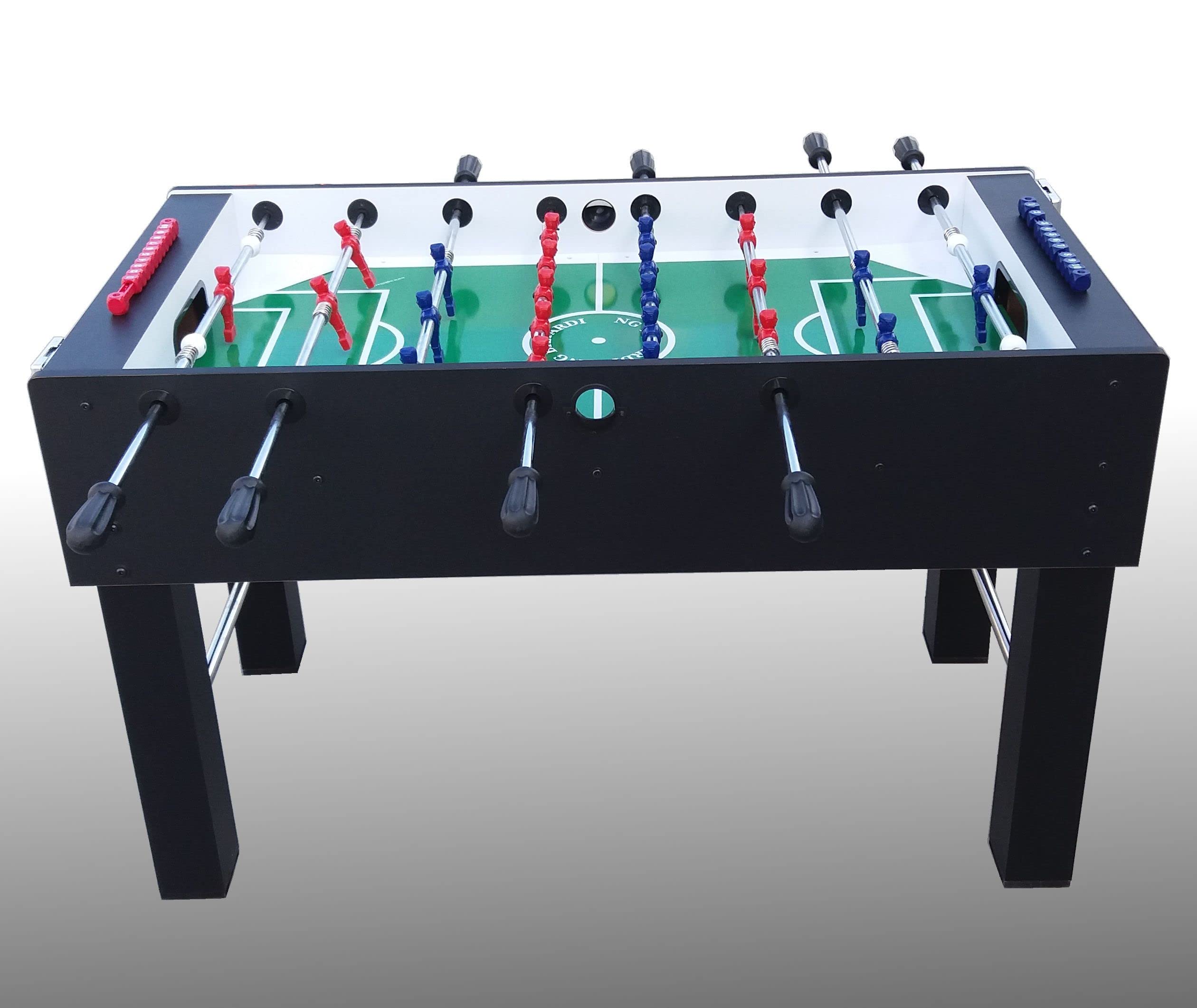 NG Biliardi Calcio Balilla Wembley - aste telescopiche - Dimensioni regolamentari +Palline