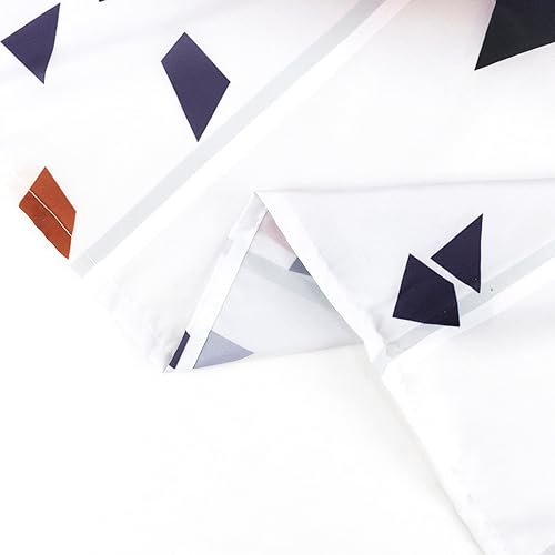 Miniatura 7 de EOBTAIN Cortina de ducha patriótica del 4 de julio para baño, bandera estadounidense y camión rojo sobre tablero de madera, cortina de ducha de tela