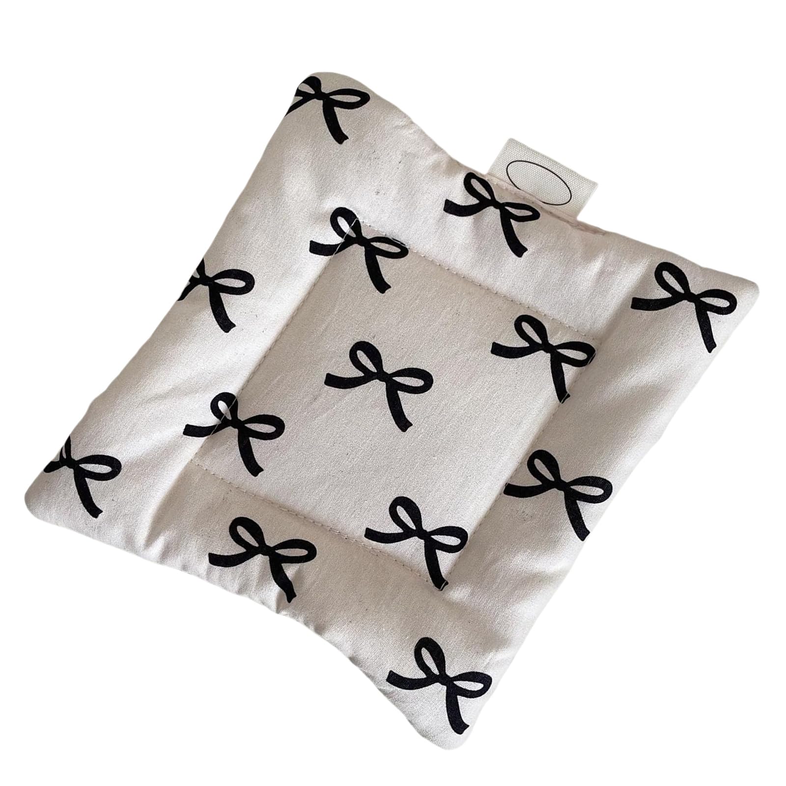 carotoe Cup Mats with Lovely Bowknot Sweet Styles Bowknot Patterned Cup Mats Drink Placemat for Women ' s Kitchen Decors Lovely Table